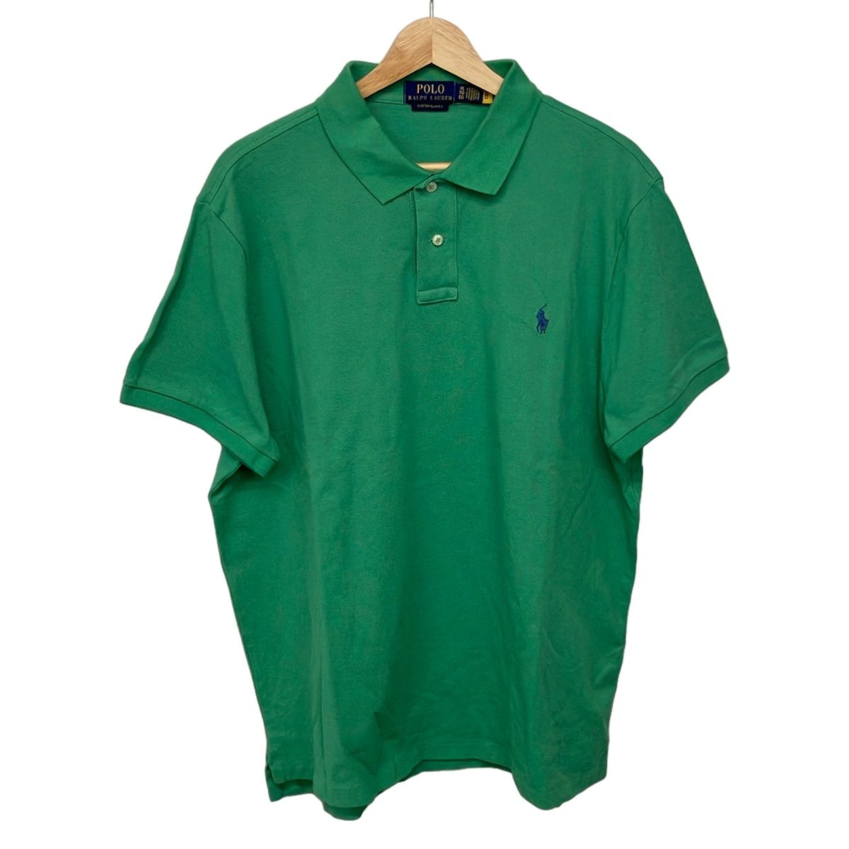 POLObyRalphLauren(ポロラルフローレン) 半袖ポロシャツ サイズXL美品 - グリーン