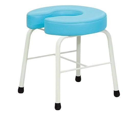 新品 高田ベッド U型チェアー TB-599 スカイブルー