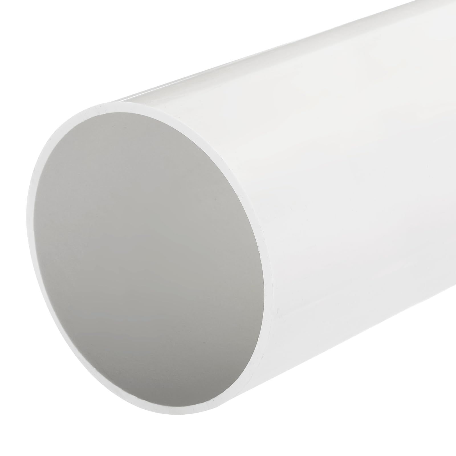新品 uxcell PVC剛性丸パイプ 131.4mm 内径 140mm 外径 330mm/13 ホワイト 高衝撃性 用途：水道管 クラフト ケーブルスリーブ
