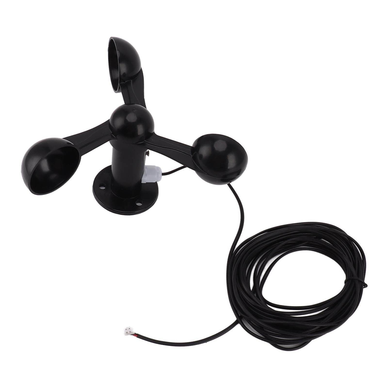 新品 3カップ風速検出器 風速テスト スペアパーツ 風速センサー 風速計 0?3.8V 設置口径4cm 気象ステーション用 交換風速センサー
