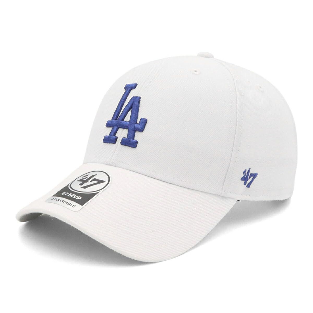 新品 フォーティーセブンブランド('47brand) ’47BRAND フォーティーセブン キャップ エムブイピーMLB LAホワイト FREE 47 MVP ロサンゼルス・ドジャース