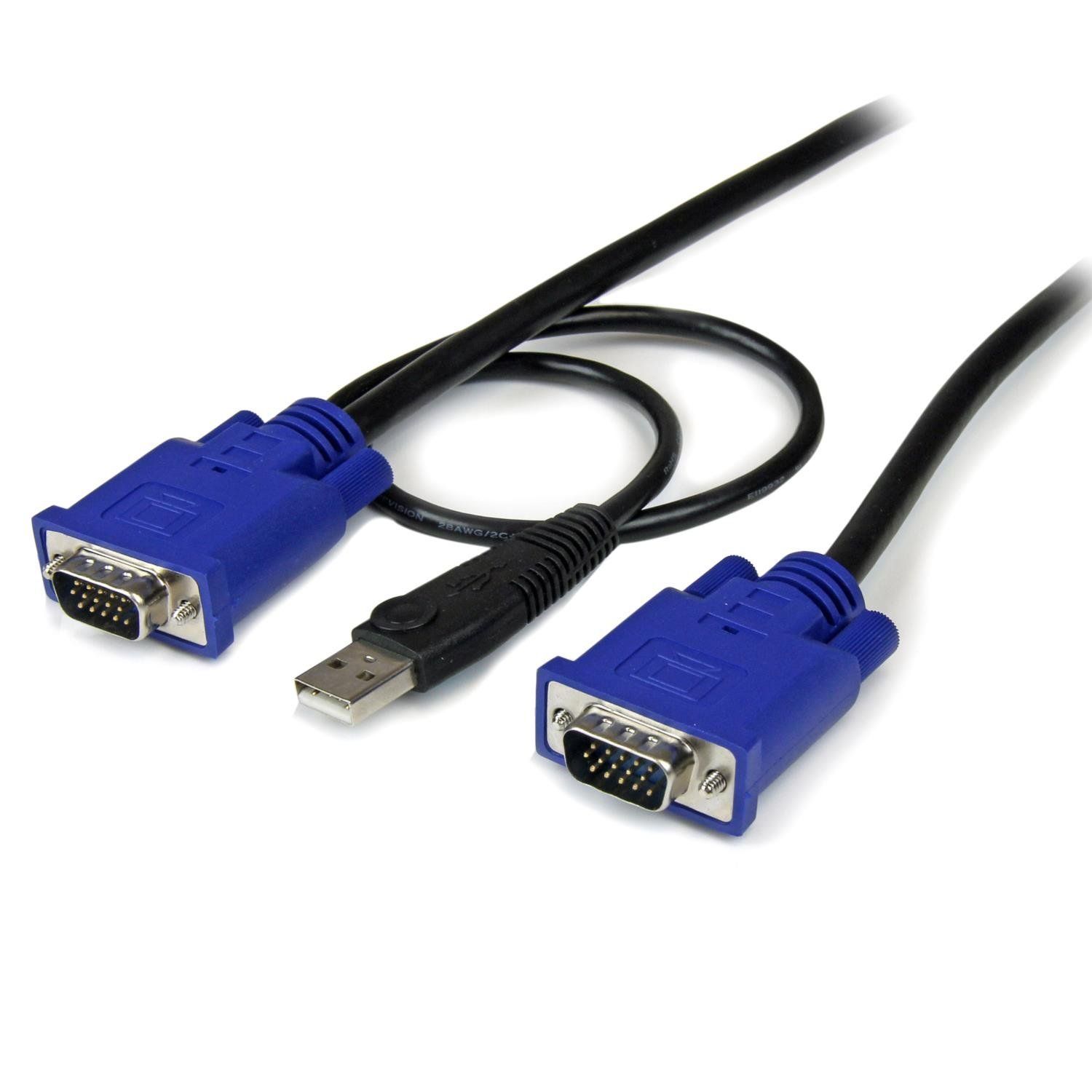 新品 StarTech.com パソコン自動切替器専用KVMケーブル 4.5m SVECONUS15 5,328円