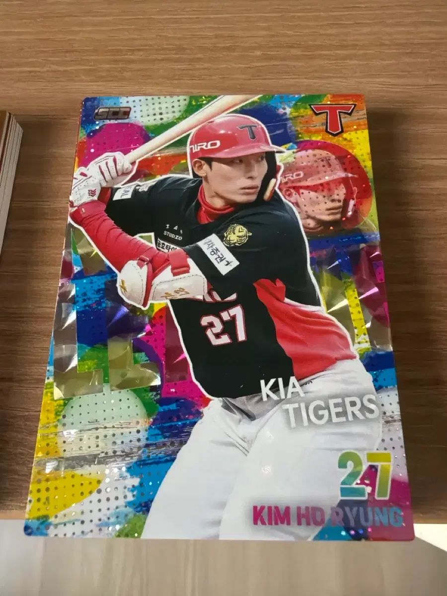 kboカード キア・タイガース キム・ホリョン ホール パラレル