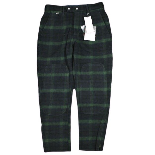 WOOLRICH x BEAMS PLUS ウールリッチ ビームスプラス 別注 イタリア製 BIG GAME HUNTING PANTS ビッグゲームハンティングパンツ 11-24-2606-089 S BLACKWATCH 定価49,500円 ボトムス【新古品】【中古】【WOOLRICH × BEAMS PLUS】 新品 WOOLRICH x BEAMS PLUS ウールリッチ ビームスプラス 別注