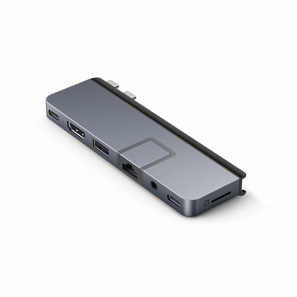 新品 HyperDrive USB Type-C ハブ 7 in 2 [ USB-C Thunderbolt 4 PD100W 6K60Hz 40Gbps / HDMI 4K60Hz / ギガビット/USB-C/USB-A/MicroSD / 3.5mmオーデ