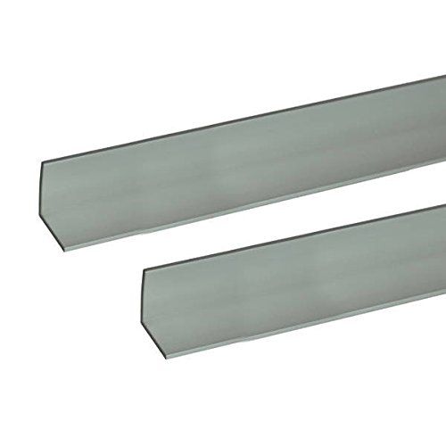 新品 安田 アルミアングル 2m 2.0x30x30mm シルバー 2本組