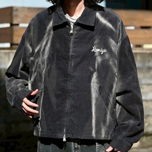 KAMIYA カミヤ 25AW 日本製 Sun-Faded Corduroy Work Blouson サン