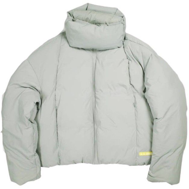 A.A.Spectrum エーエースペクトラム MALVERN DOWN JACKET ストレッチナイロンタフタ マルバーン ダウンジャケット S グレー 光谱 アウター g25689