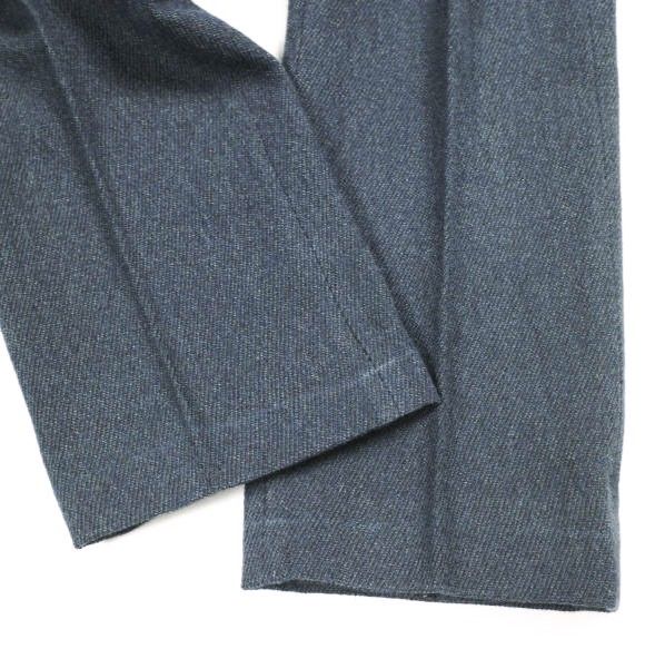 RRL ダブルアールエル イタリア製 COTTON WOOL OFFICERS TROUSER - MADE IN ITALY コットンウール オフィサーズトラウザーズ 78260801001 28 Navy パンツ Double RL スラックス ボトムス【中古】【RRL】 RRL ダブルアールエル イタリア製 COTTON WOOL OFFICERS TROUSER