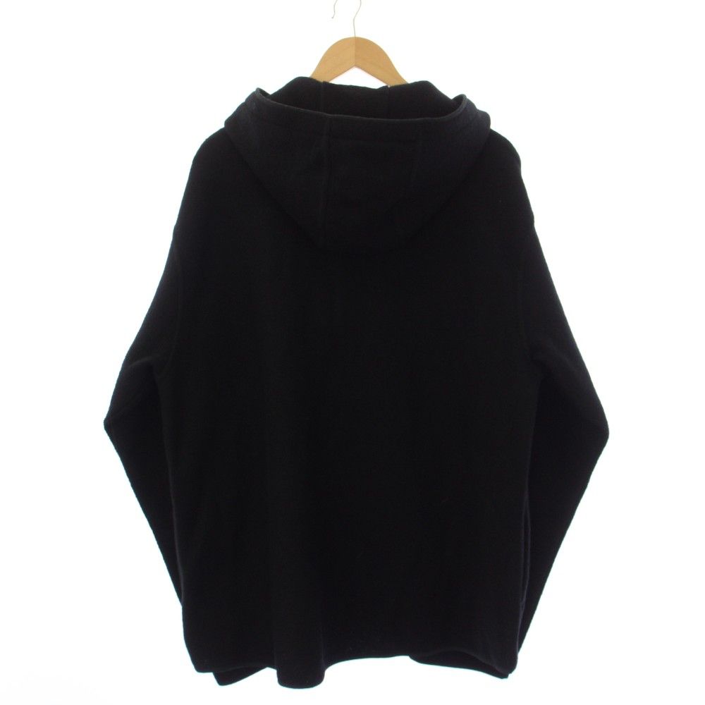 JIL SANDER コットンニットブルゾン　ジップパーカー　ブラック 38 ジルサンダー JIL SANDER 21AW 圧縮ウールフーデッドブルゾン ジップ