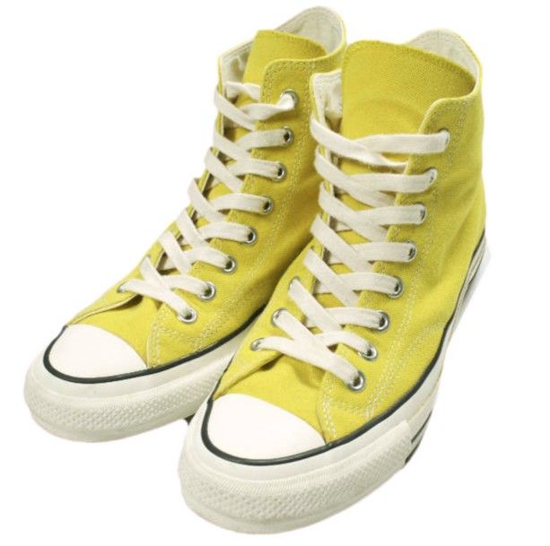 CONVERSE ADDICT コンバースアディクト CHUCK TAYLOR CANVAS HI チャックテイラー キャンバスハイ 1CL573 US8.5(27cm) MUSTARD スニーカー シューズ g25535
