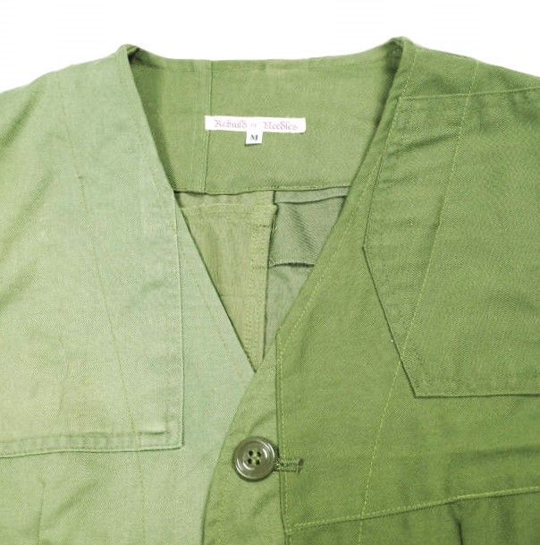 Rebuild by Needles リビルドバイニードルス 日本製 BDU VEST REMAKE