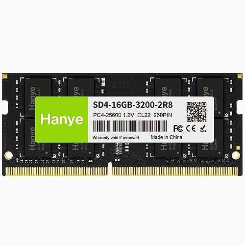 ノートPC用メモリ PC4-25600(DDR4-3200) 16GB SODIMM Hanye 1.2V CL22 260pin SD4-16GB-3200-2R8 国内正規代理店品t fa3db10d