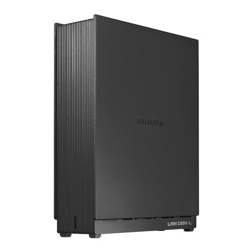 IODATA NAS ネットワークHDD 2.5GbE対応 1ドライブ 4TB フォルダ共有 リモートアクセス バックアップ NarSuS対応 ファンレス 【PC/スマホ/タブレット】 日本メーカー HDL1-LE04/Et 954253ac