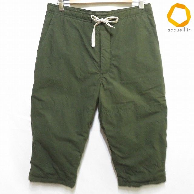 #anc ズーズーダウ jujudhau パンツ S カーキ 七分丈 厚手 レディース [1005344]