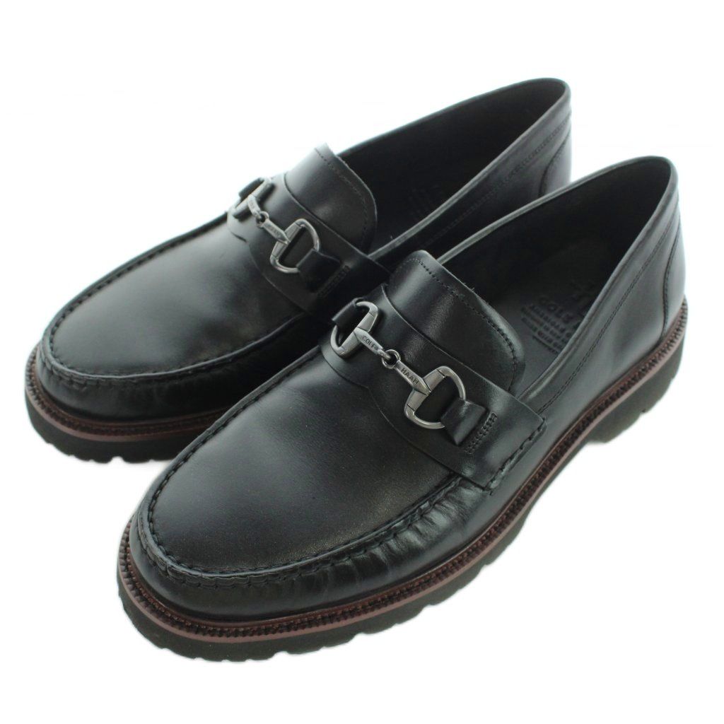 コールハーン COLE HAAN アメリカンクラシックス ビット ローファー レザー 26.5cm 黒 ブラック C39133 /YI12