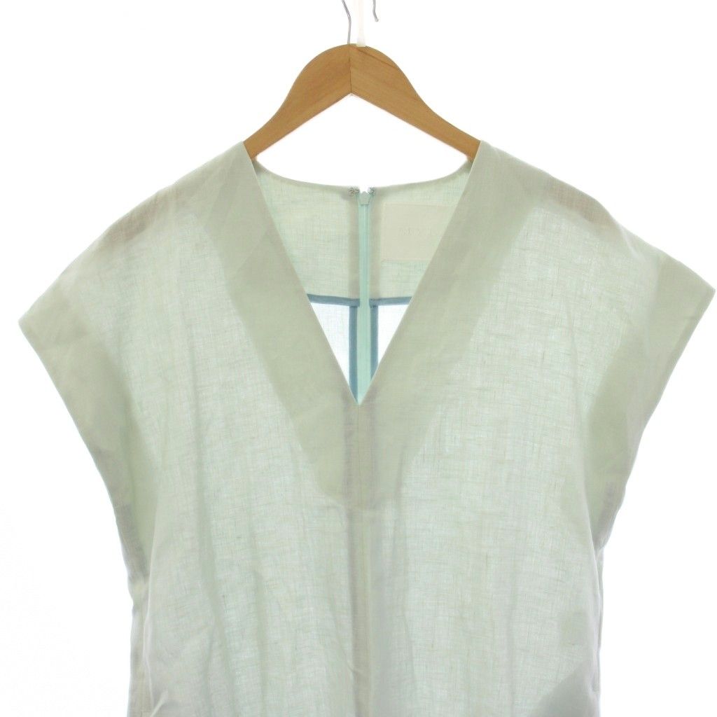 マイラン　MYLAN V-Neck Jumpsuit | Mint マイラン MYLAN MY25SS-OP026 V-Neck Jumpsuit / オールインワン 薄緑