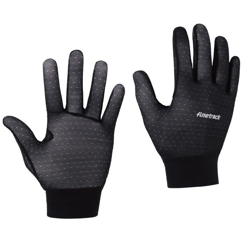 新品 finetrack[ファイントラック]ドライレイヤーインナーグローブ(ユニセックス)/FAU0211 (ブラック L)