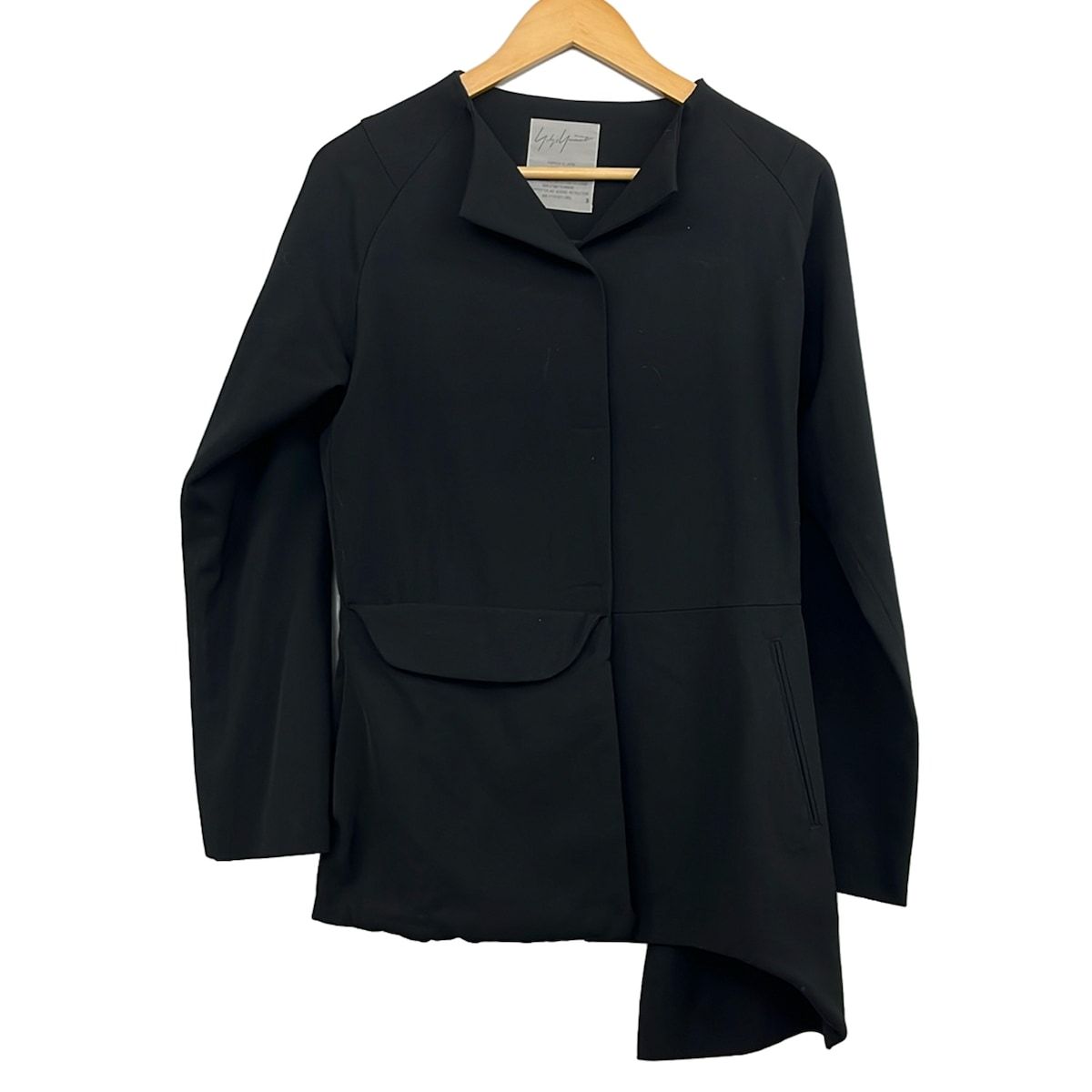 yohjiyamamoto(ヨウジヤマモト) ジャケット サイズ3 L レディース - 黒 春/秋/長袖