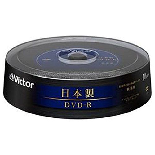 新品 ビクター VICTOR VD-R120M10J [DVD-R 1-16倍速対応 日本製ホワイトプリンタブル 10枚スピンドル] 4,146円