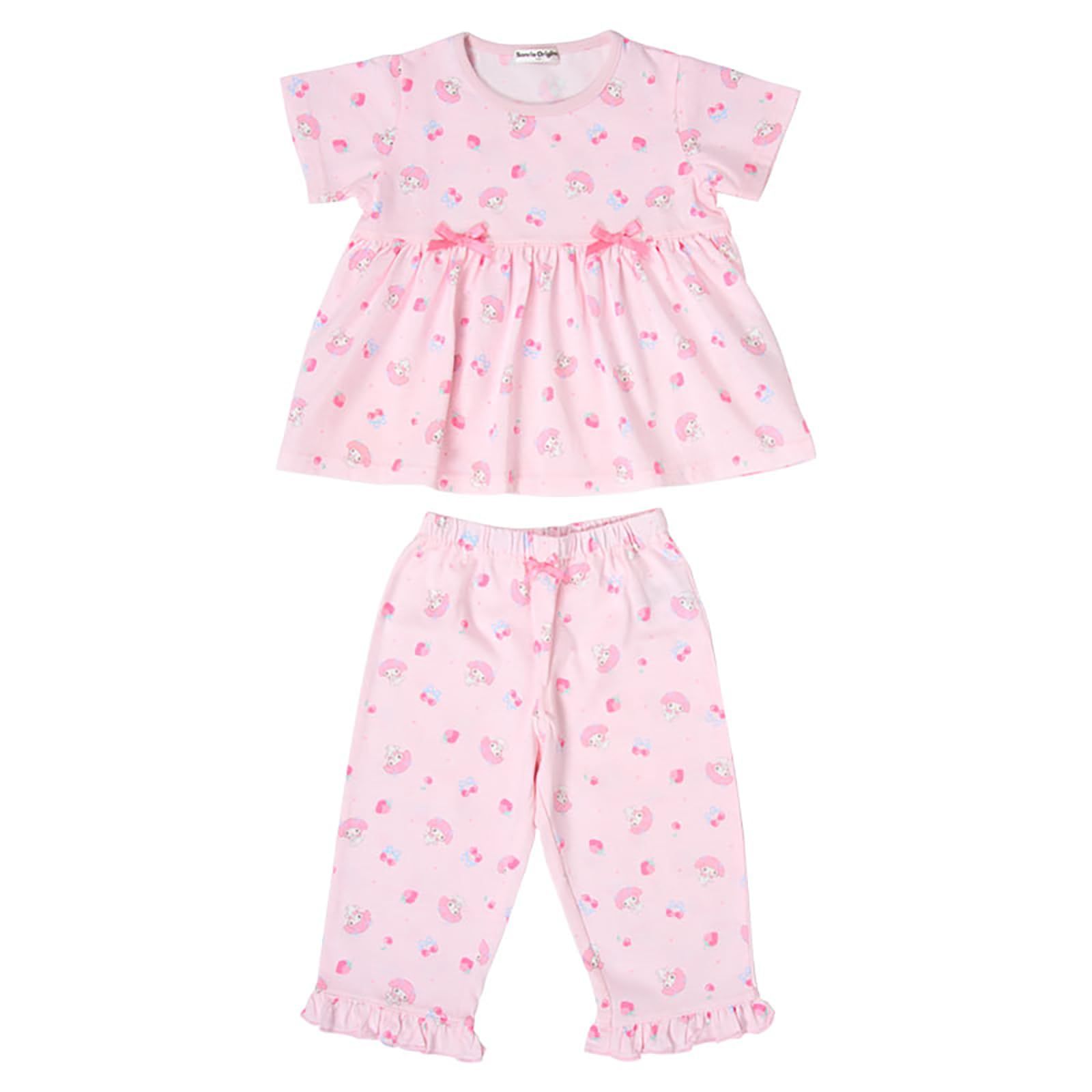 新品 サンリオ(SANRIO) キッズ半袖パジャマ マイメロディ 100cm 765767
