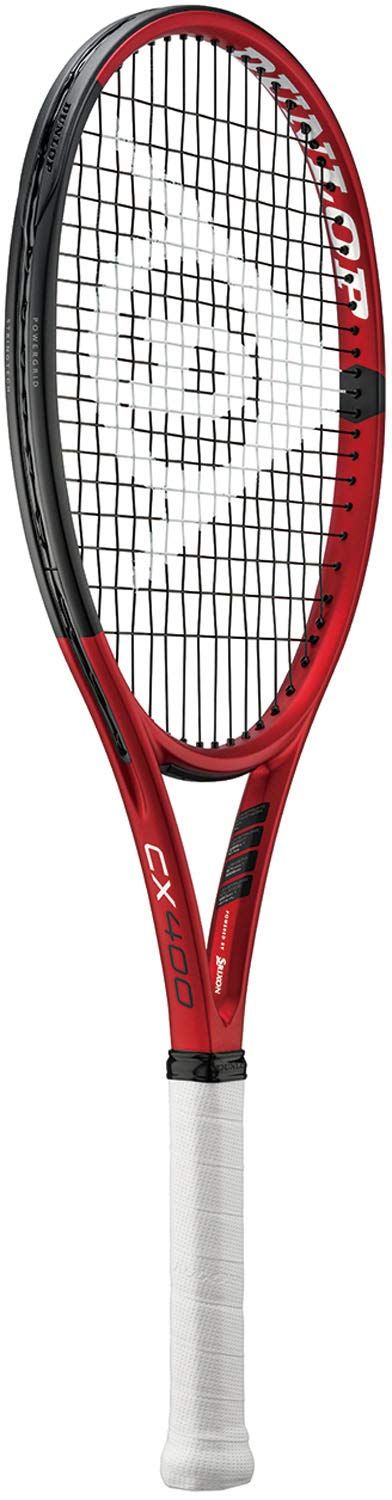 新品 ダンロップ(DUNLOP) テニス 硬式テニスラケット CX 400(フレームのみ)グリップ: G2 DS22106 レッド×ブラック