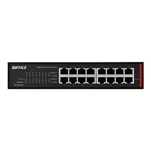 新品 バッファロー (BUFFALO) BS-GSL2016 法人向け Giga Layer2 スマートLiteスイッチ ［16ポート］