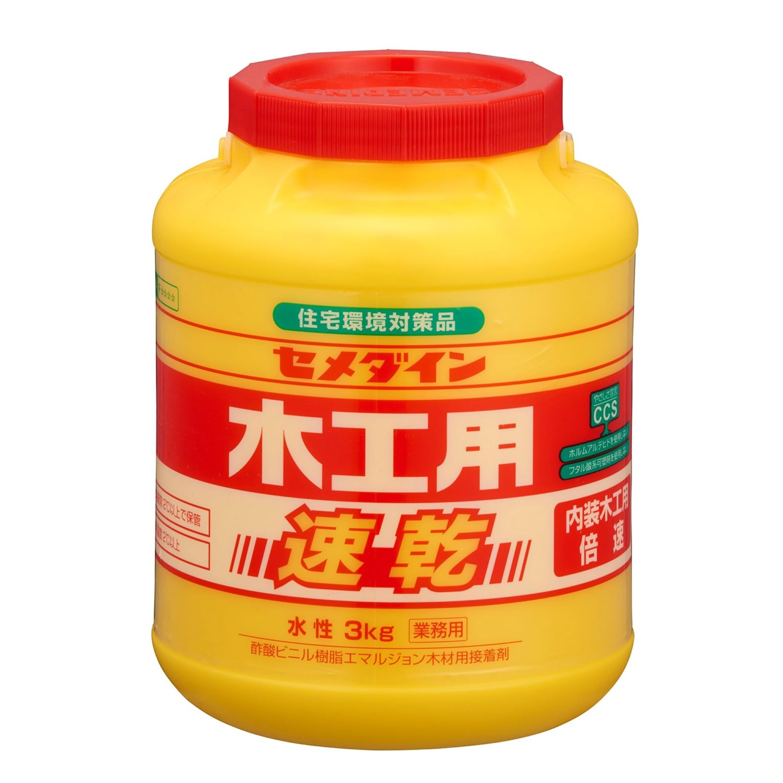 新品 セメダイン 木工用接着剤 速乾 ポリ容器 業務用 3kg AE-285 4,816円
