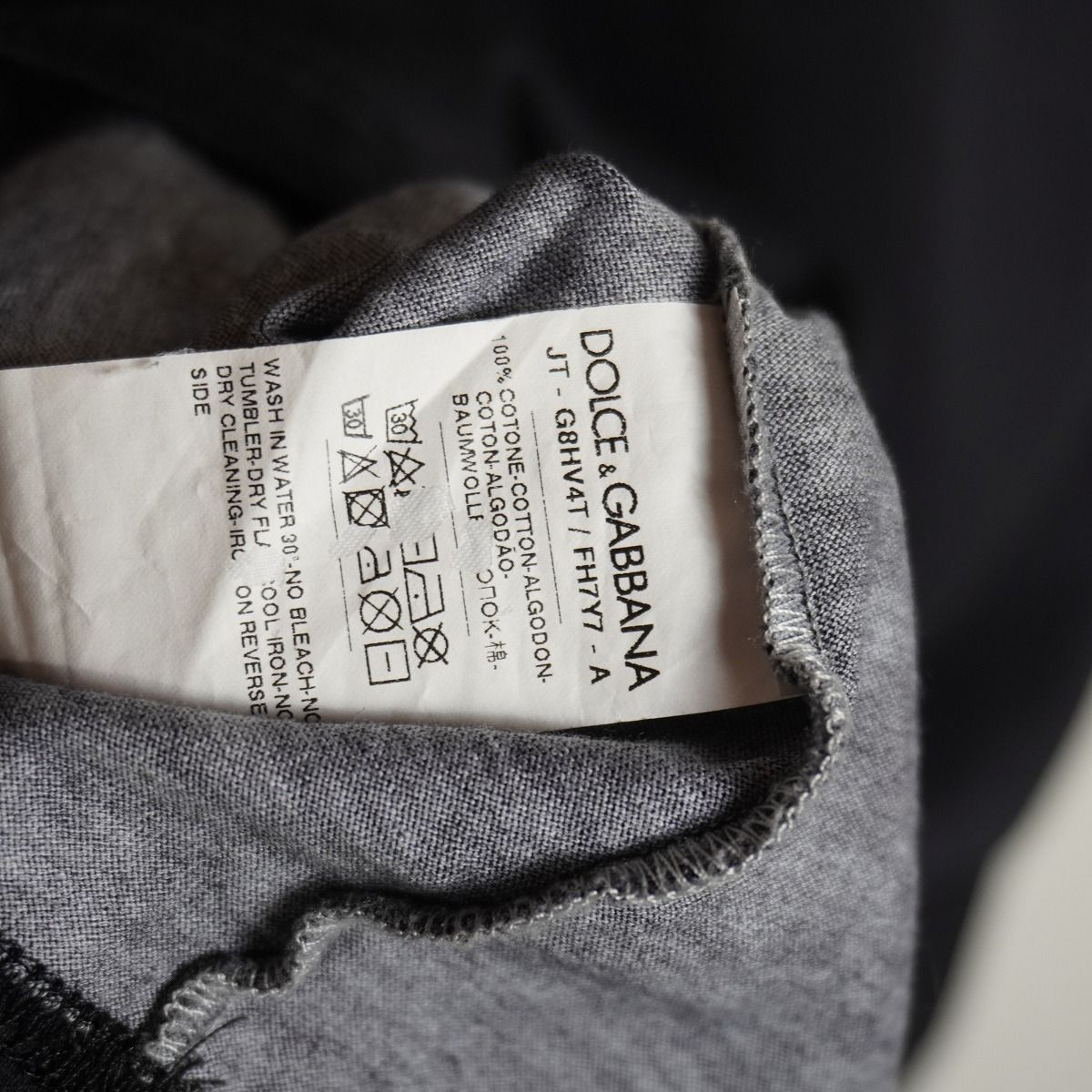 国内正規 美品 DOLCE&GABBANA D＆G ドルチェアンドガッバーナ フラワー