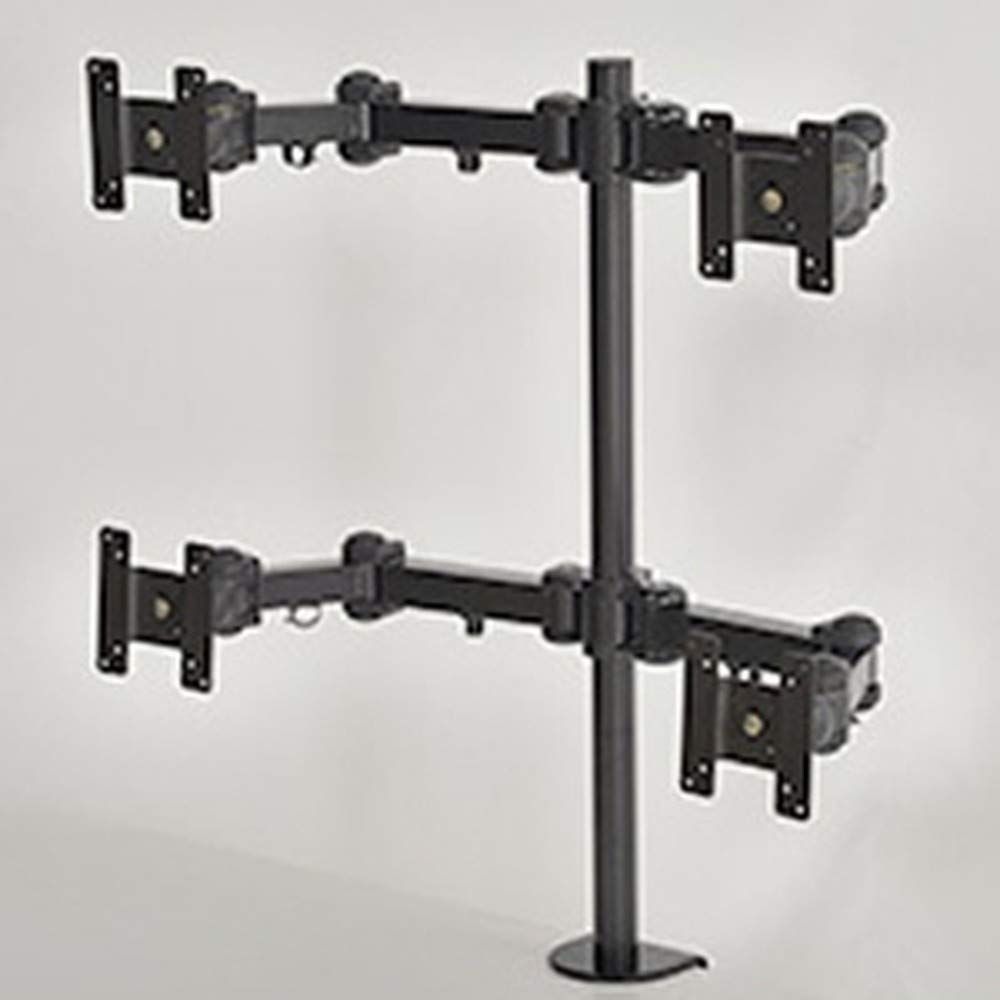 新品 サンコー 16軸式くねくね4モニタアーム MARMGUS12W