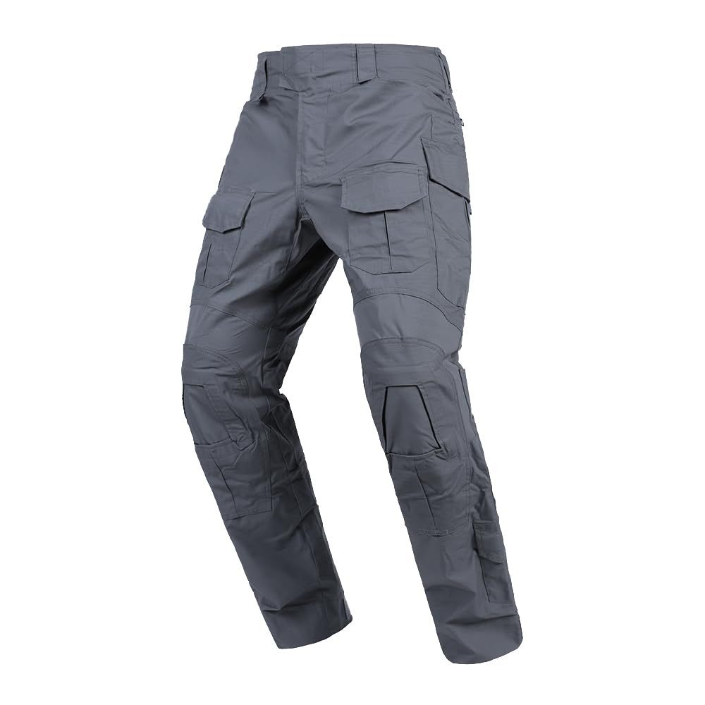 新品 [EMERSONGEAR] タクティカル迷彩パンツ 膝パッド付き ミリタリー コンバットパンツ アーミー エアソフト ペイントボール用