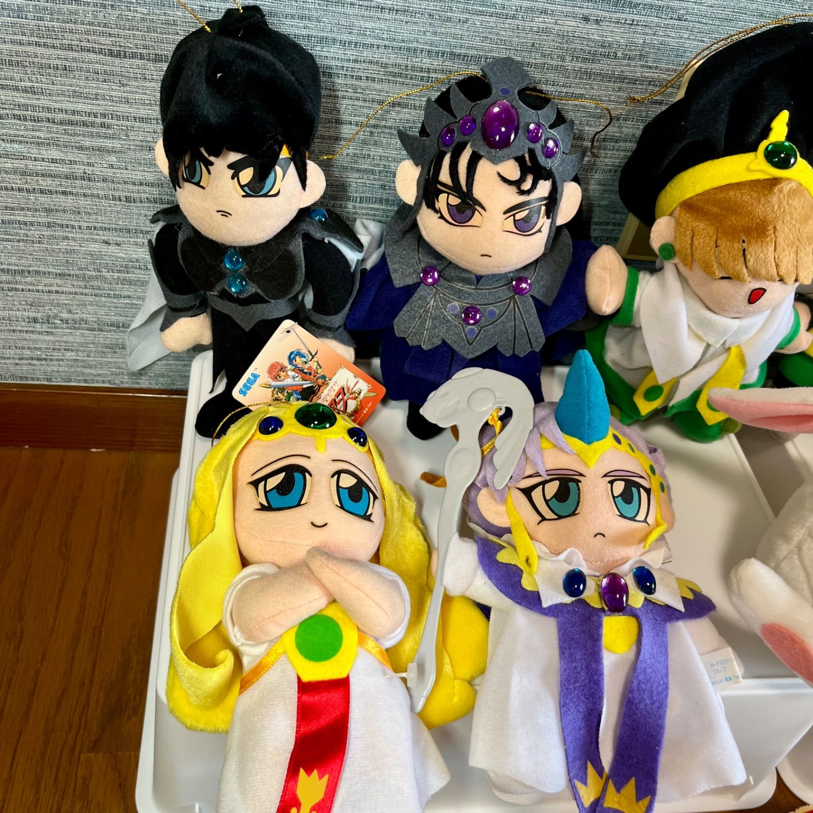 【激レア】当時品 魔法騎士レイアース ぬいぐるみセット レイアース ぬいぐるみ まとめ 当時物 20体セット タグ付き レトロ