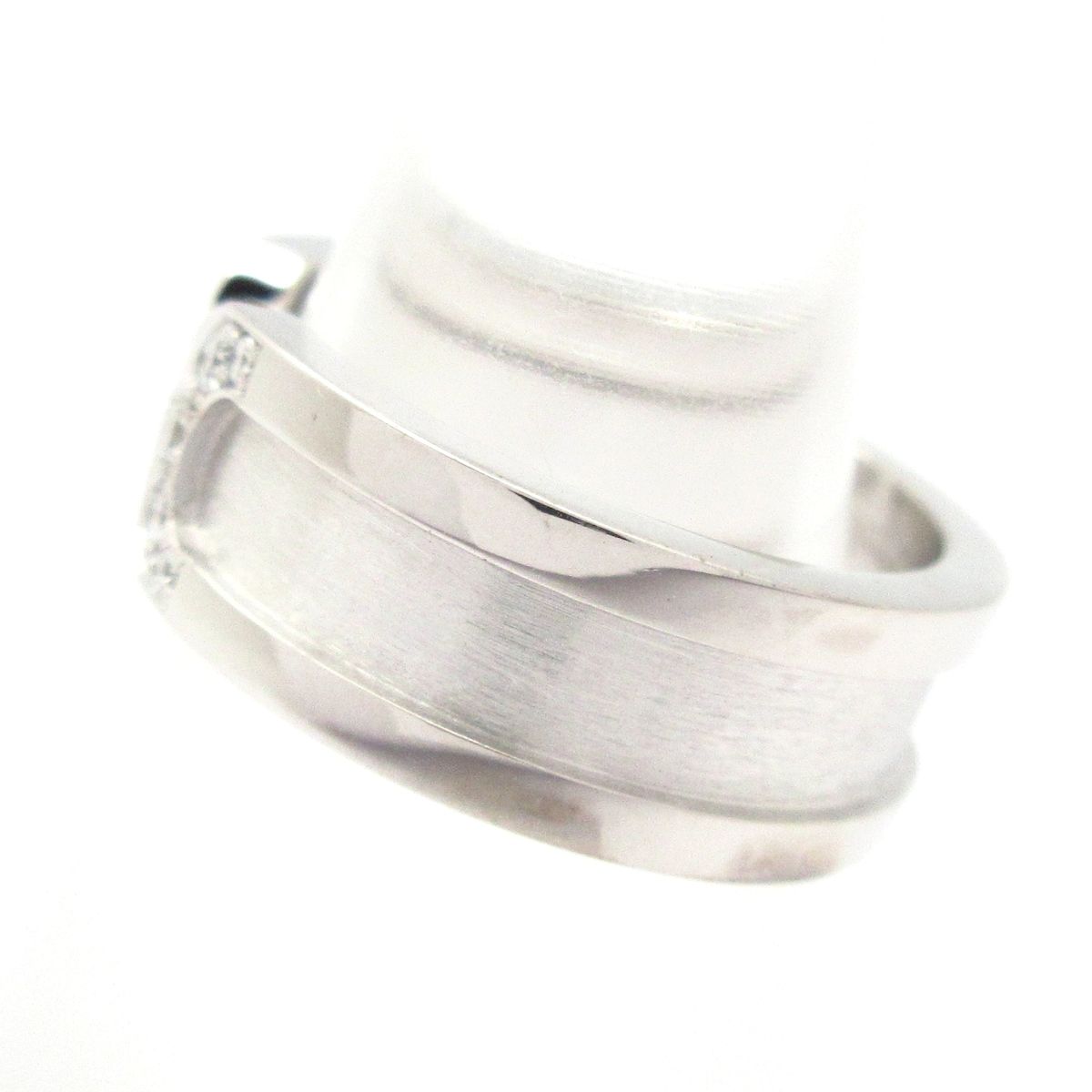 Cartier(カルティエ) リング美品 C2 K18WG×ダイヤモンド 10Pダイヤ