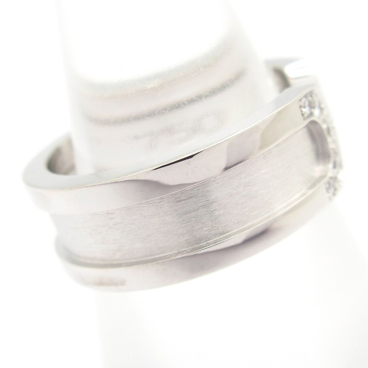 Cartier(カルティエ) リング美品 C2 K18WG×ダイヤモンド 10Pダイヤ 