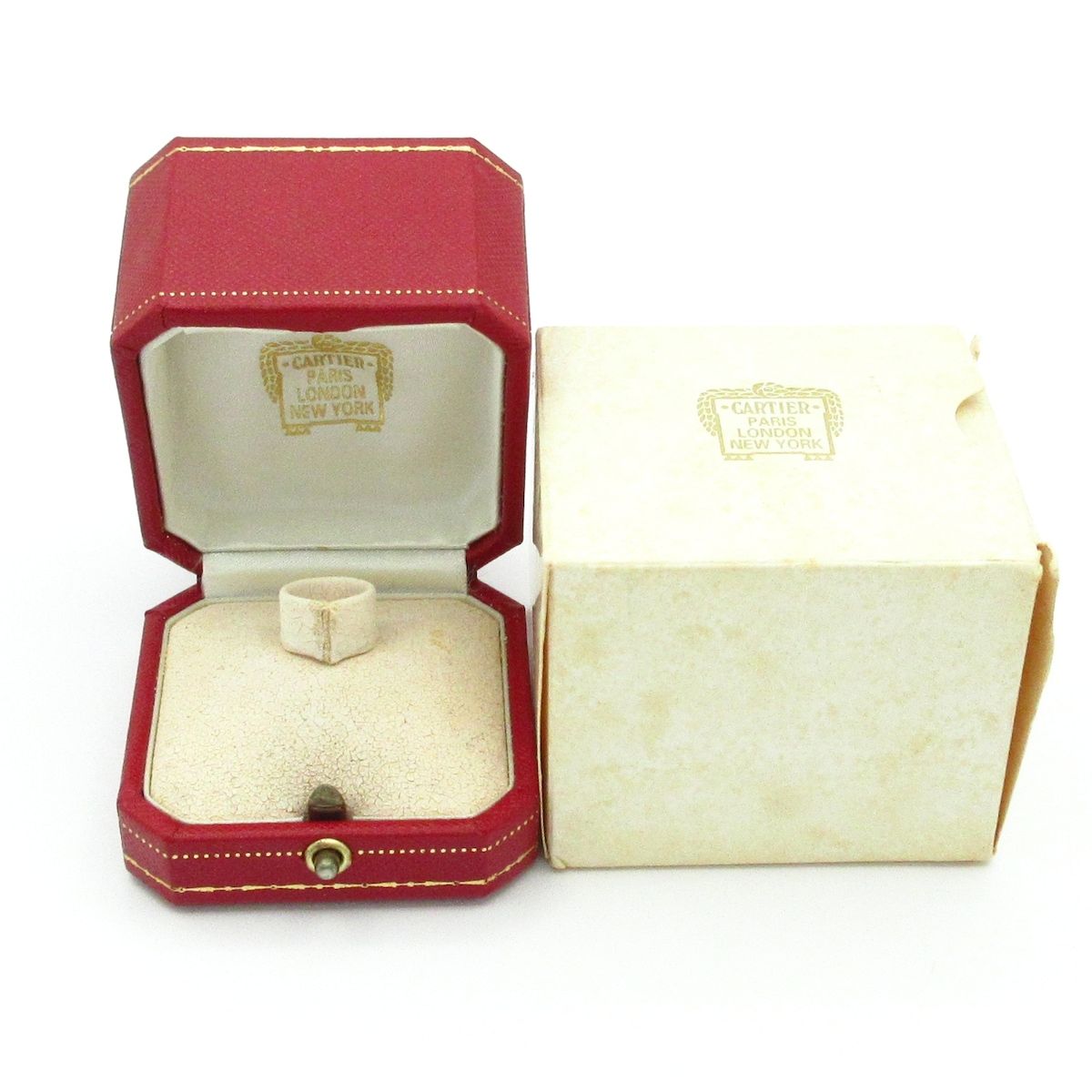 Cartier(カルティエ) リング美品 C2 K18WG×ダイヤモンド 10Pダイヤ 