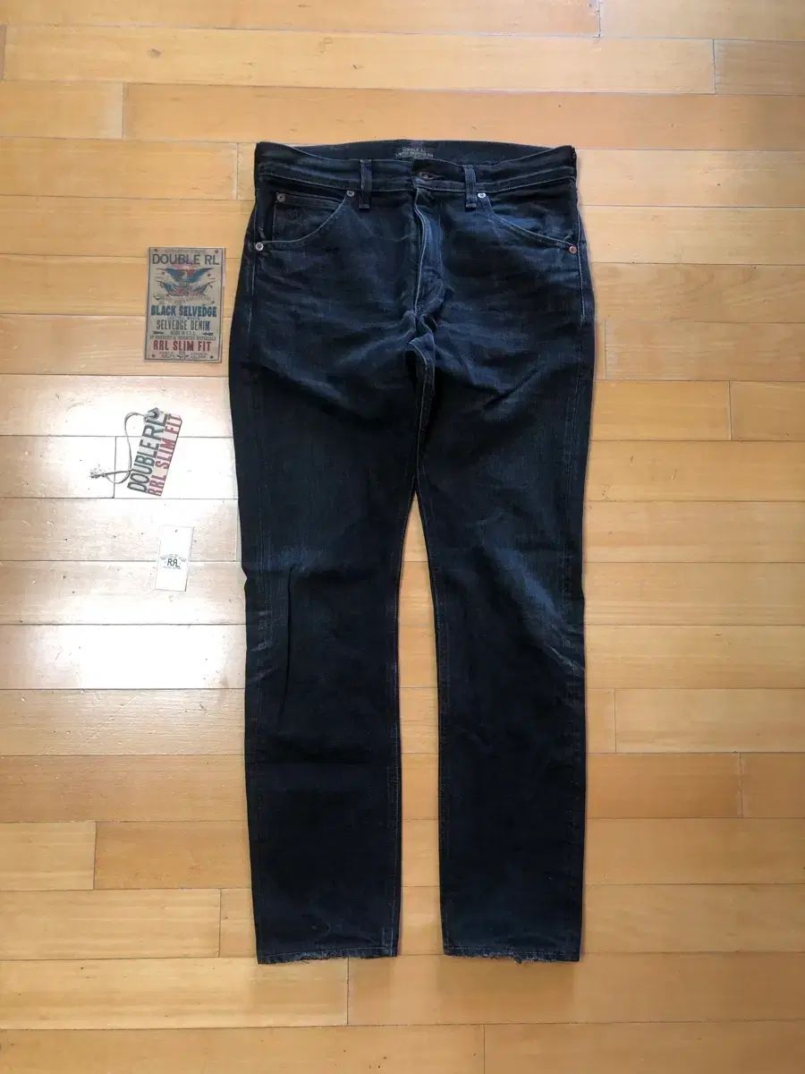 RRL Limited Edition ブラック セルビッジ デニム