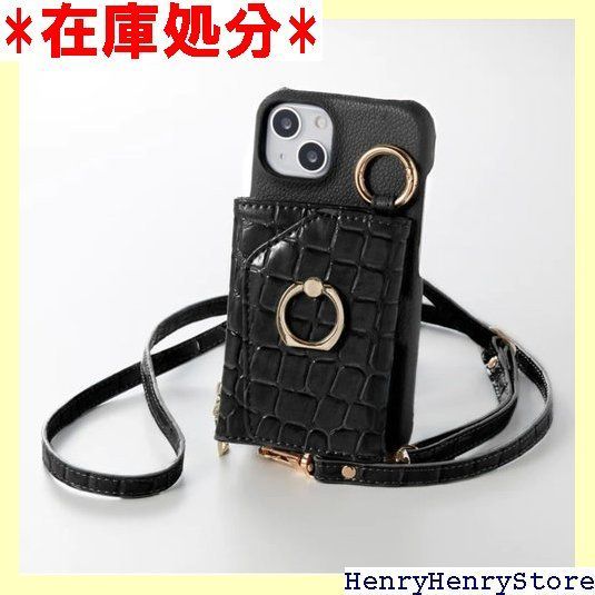 enHANCE スマホケース ショルダーストラップ付 iphone 15 ケース 3021