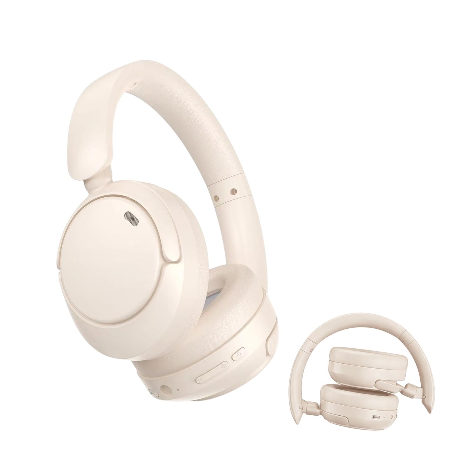 新品 ヘッドホン bluetooth ワイヤレスヘッドホン 6つのシリコンマイク搭載ANCノイズキャンセリング最大80時間再生AIスマートIPX7防水2026最新のBluetooth 5.4有線無線両用ハンズフリー通話対応、マルチポイント接続対応装着が快適で軽