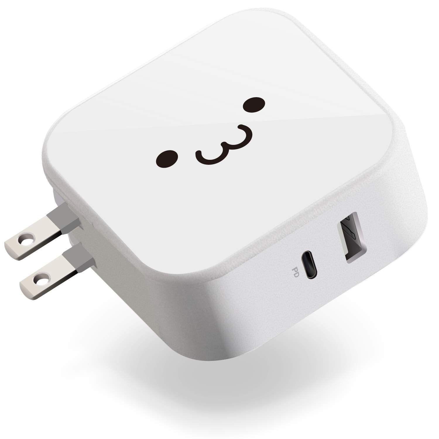 新品 エレコム USB コンセント 充電器 合計42W ( USB PD対応 ) Type-C×1 【 iPhone (iPhone13シリーズ対応) / Android/タブレット 対応 】 ホワイトフェイス MPA-ACCP13WF