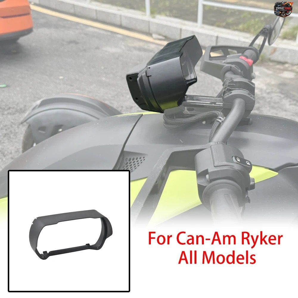 ユニバーサル CAN-AM RYKER 600 900 ACE ラリースポーツ モーターサイクル ダッシュ サンバイザー ガード 防眩カバー 保護アクセサリー 201