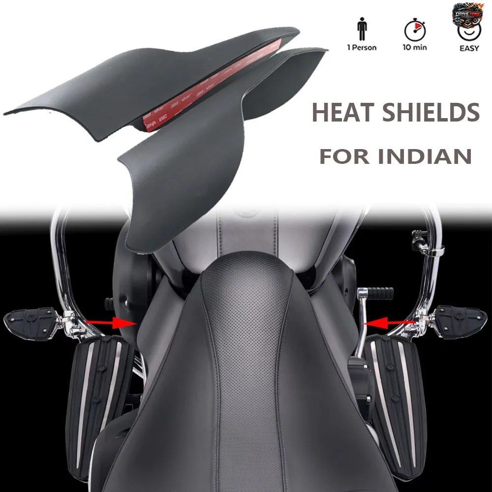 INDIAN CHIEF CHIEFTAIN ROADMASTER SPRINGFIELD VINTAGE 2023 2024 モーターサイクル用トリム エアディフレクター ヒートシールド ミッド