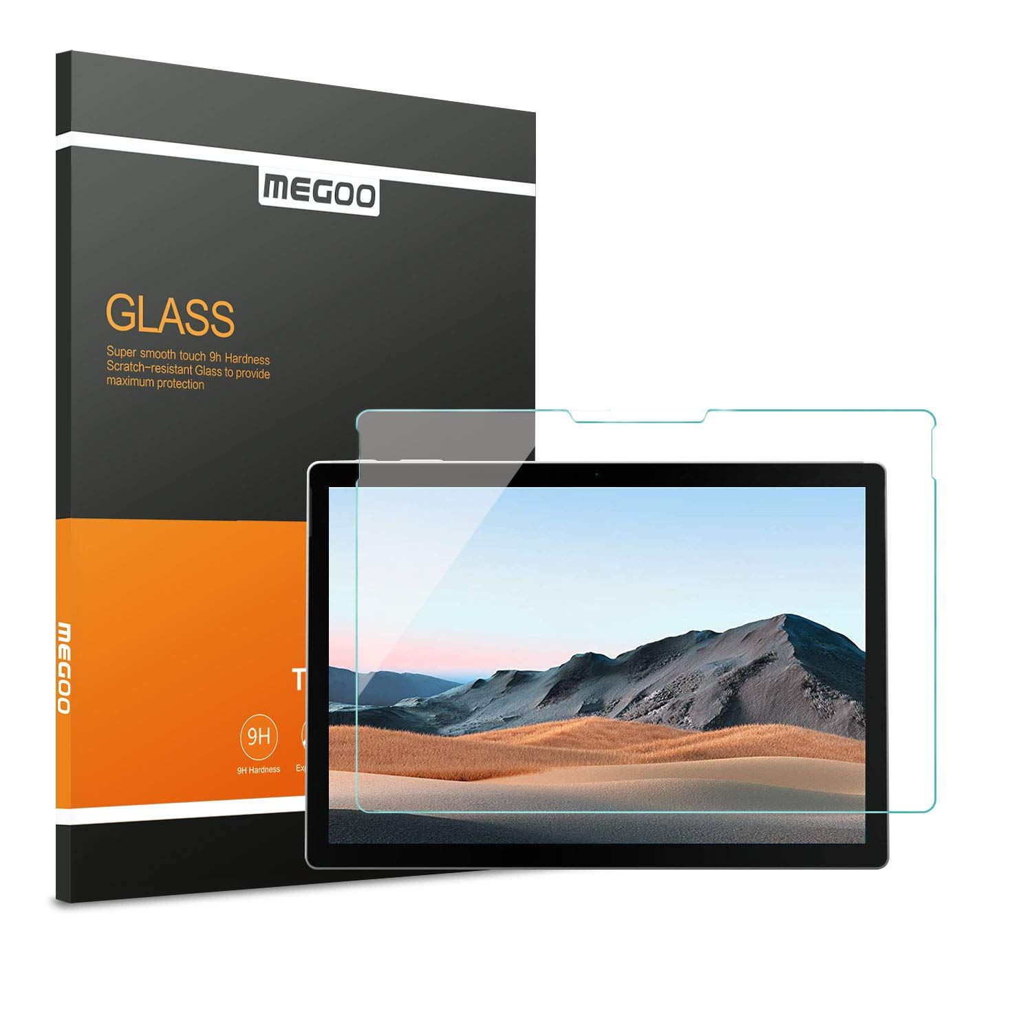 新品 MEGOO 液晶保護フィルム surface book3/surface book2/surface book1（13.5インチ）用 強化ガラスフィルム 傷防止 気泡無 ブルーライトカット サーフェイス ブック用