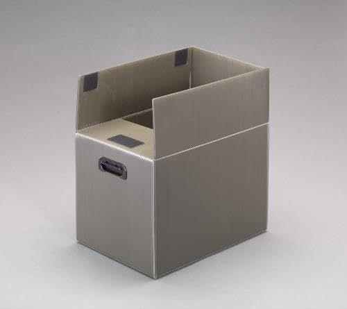 新品 エスコ(ESCO) プラダンボックス(マジックテープ付) 456x323x350mm EA911BD-61