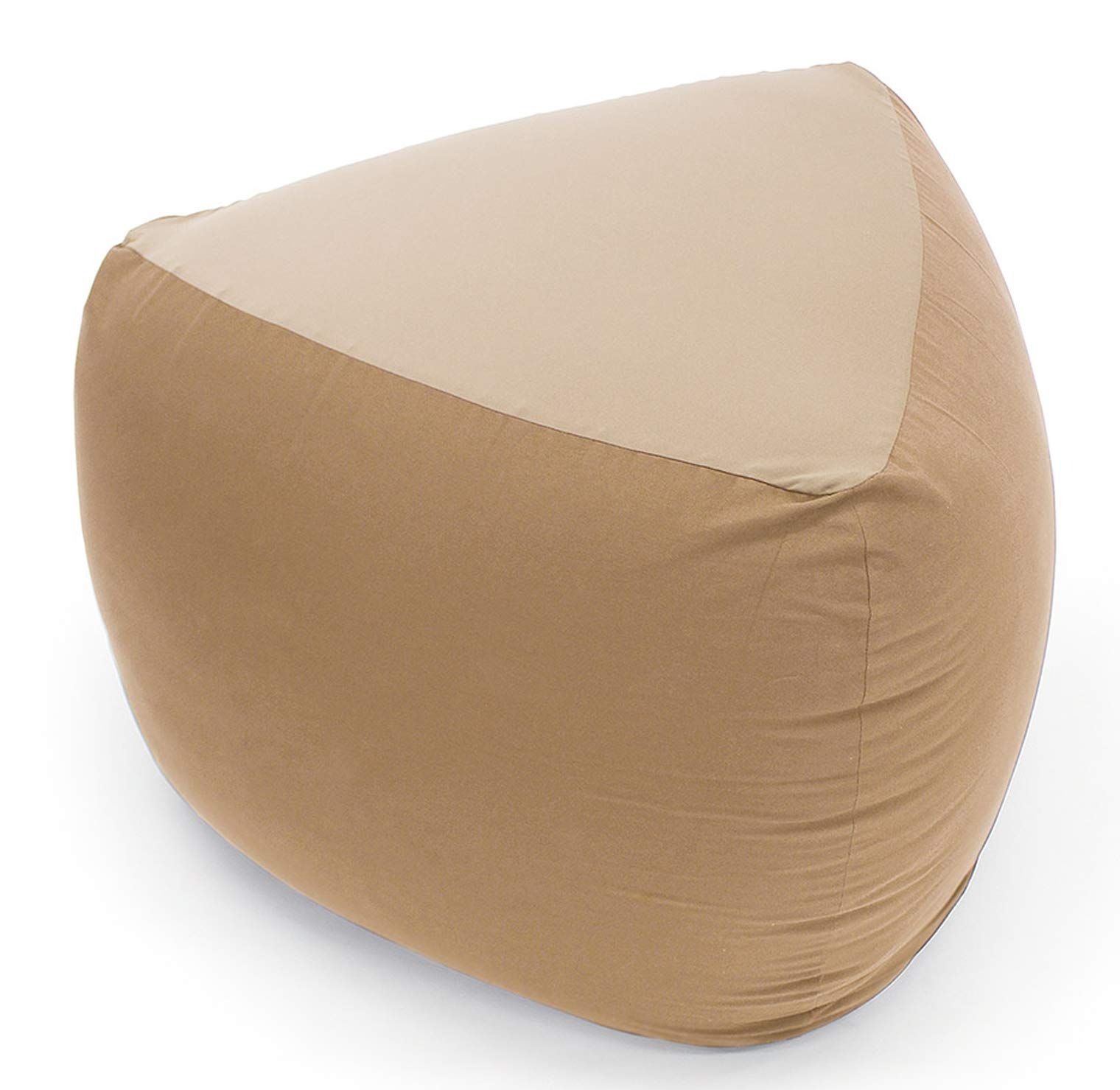 新品 MOGU(モグ) 三角フィットソファ 専用カバー 約88x88cm ベージュ 洗濯可 ※この商品はカバーのみになります。
