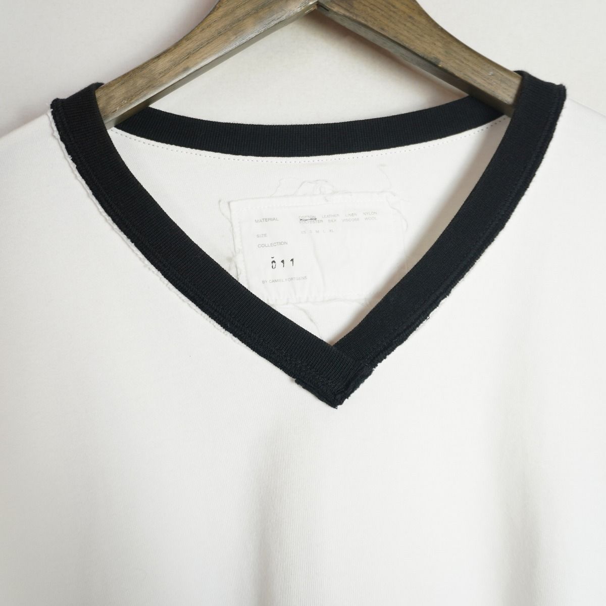美品 CAMIEL FORTGENS カミエル フォートへンス TAILORED TEE S/S V