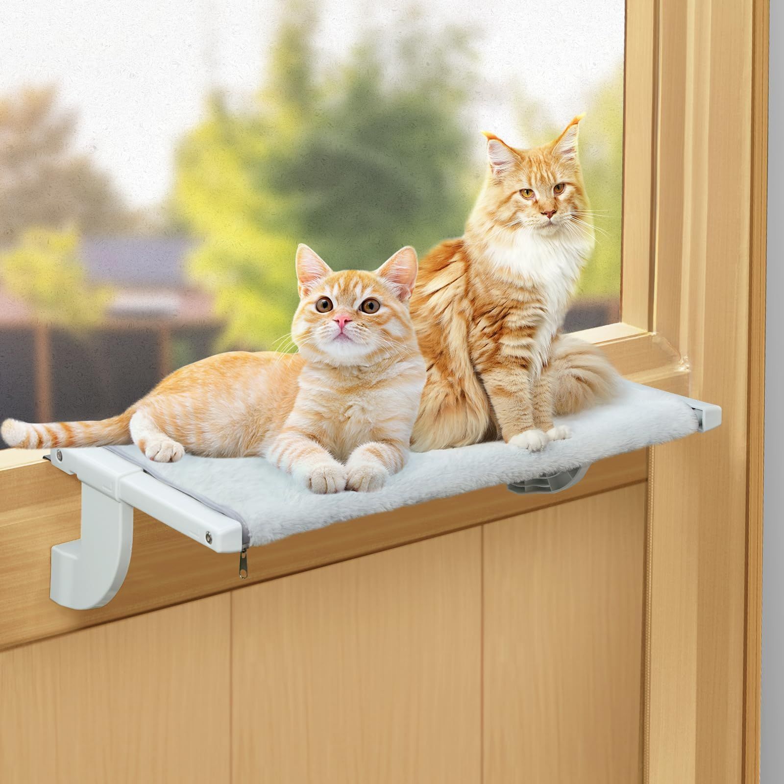 GUUSII HOME 猫ハンモック ねこベッド 掛け式猫ハンモック ねこハンモック 猫ベッド 窓際用 窓掛け式 ベッド 棚掛け ねこ はんもっく ねこソファ 猫窓パーチ 猫窓ハンモック 屋内用 頑丈 調節可能 耐久性 安定 猫用ベッド 省ス c675ba93 5,430円