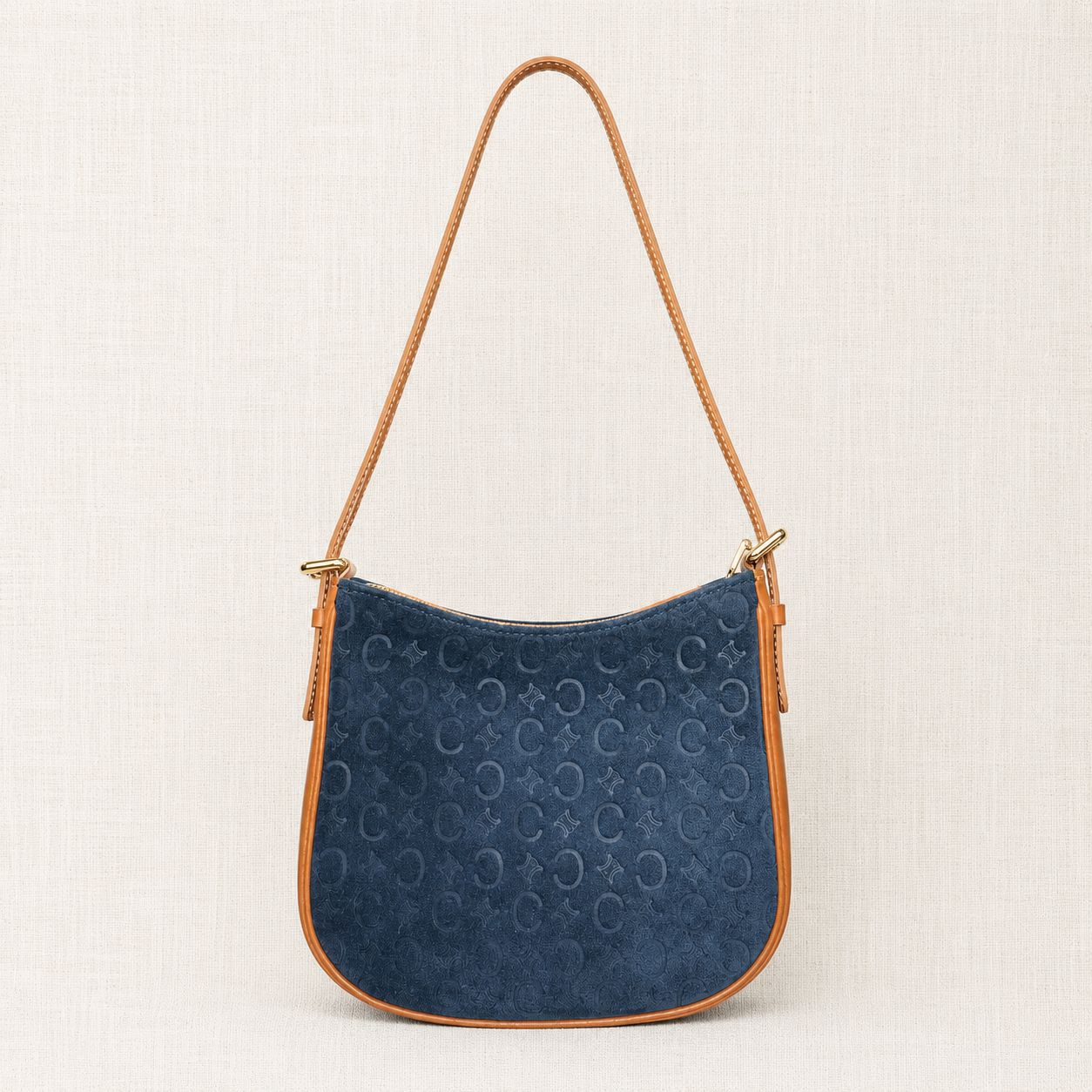 美品】CELINE セリーヌ old Cマカダム スエード レザー ワンショルダー