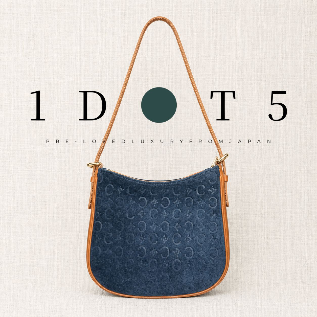 美品】CELINE セリーヌ old Cマカダム スエード レザー ワンショルダー