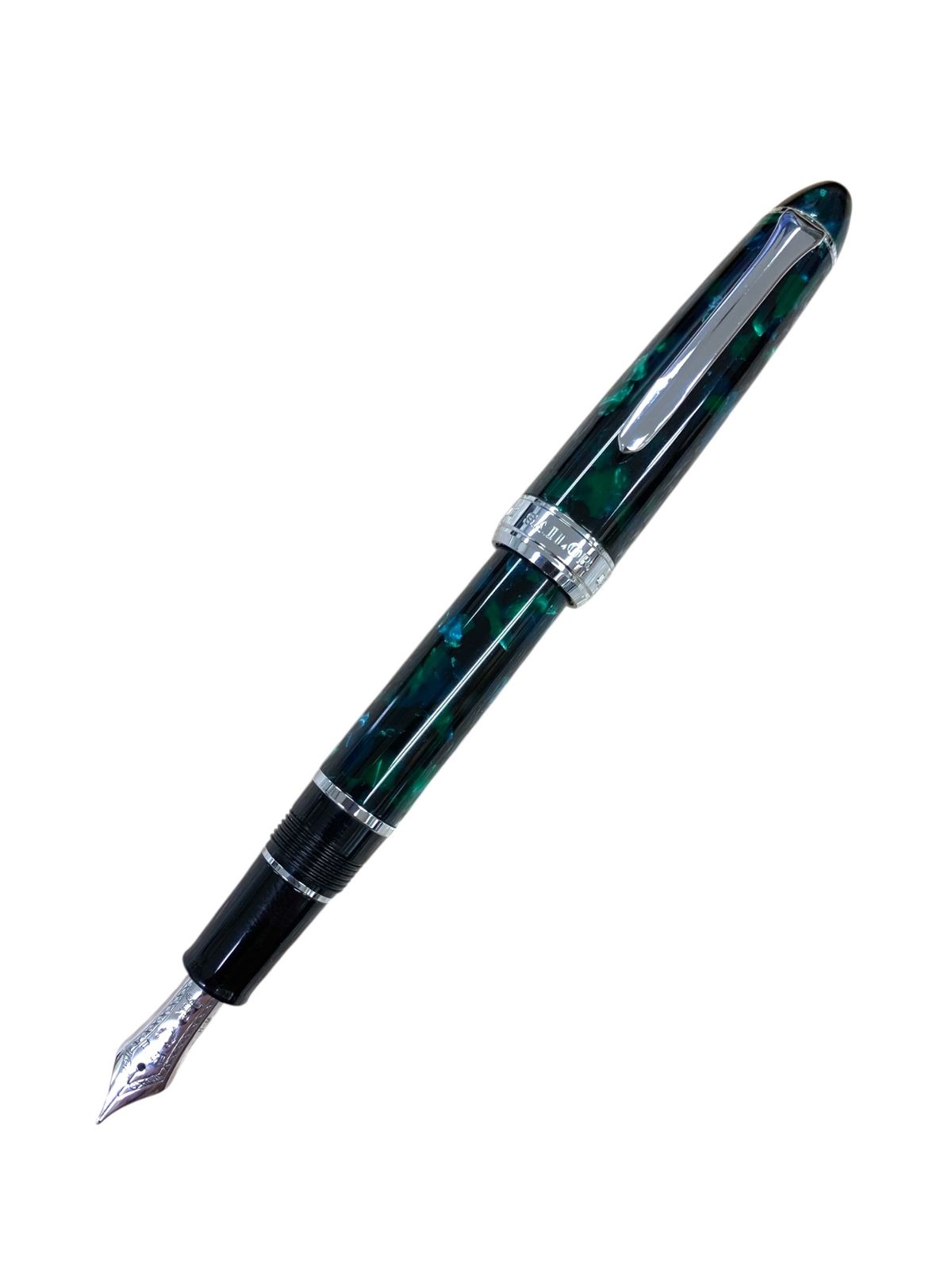 セーラー 万年筆 プロフィット モザイク グリーン M 14K 585 IT2T8XUGHK1L