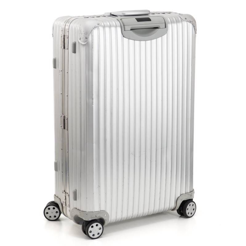 難ありRIMOWA　スーツケース　トパーズ　クラシック　No.6228　シルバー RIMOWA リモワ TOPAS トパーズ 85L 4輪 TSAロック チェックインL